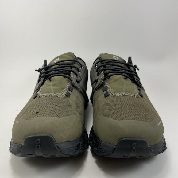 On Cloud 5 Waterproof Running Shoes Womens Size 8 Olive Green Slip On Athletic - Picture 2 of 12